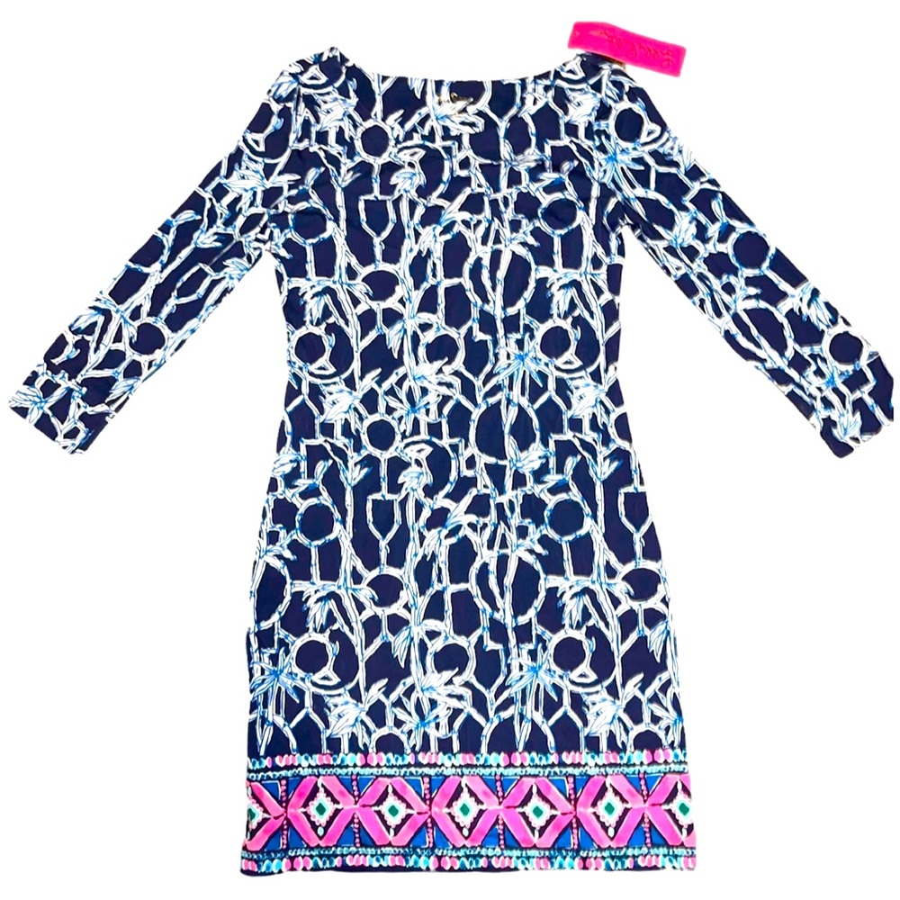 NWT Lilly Pulitzer Hollee Dress Lucky Bamboo